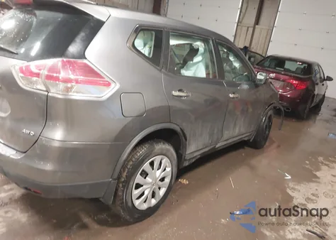 2015 Nissan Rogue S из США, поврежденный, VIN KNMAT2MV7FP541415